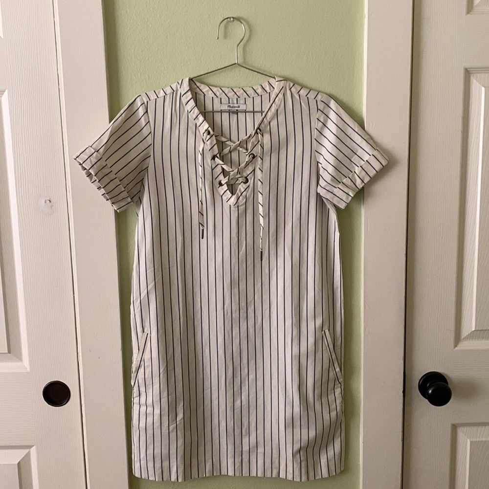 100% Cotton Madewell Dress (w/pockets)!